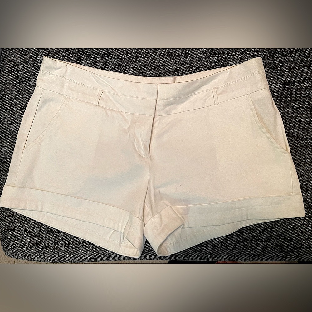 White Chino Shorts
